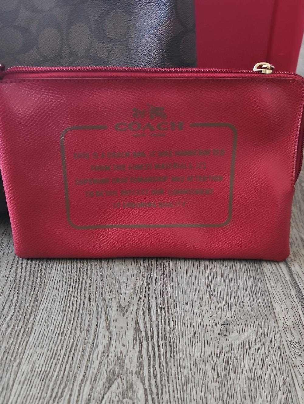 Coach Reversible City Tote Bag. - Picture 3 of 6